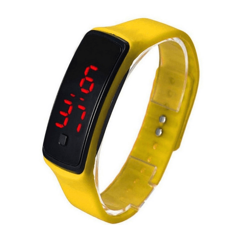LED Digital Sports Watch - Silicone Band